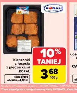 Carrefour Market Koral Kieszonki z łososia oferta
