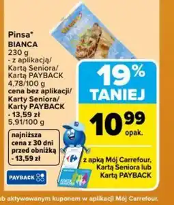 Carrefour Market Pinsa Bianca oferta