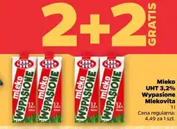 Netto Mleko UHT 3,2% Wypasione Mlekovita oferta