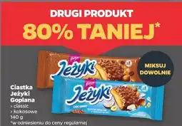 Netto Ciastka Jeżyki Goplana oferta