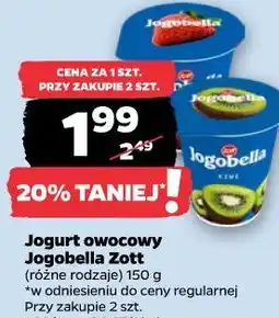 Netto Jogurt owocowy Jogobella Zott oferta