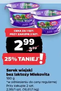 Netto Serek wiejski bez laktozy Mlekovita oferta