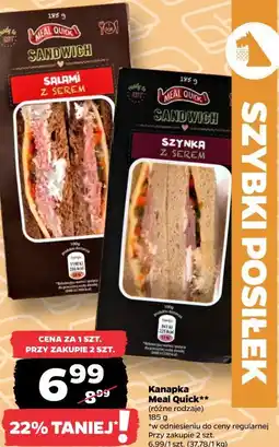 Netto Kanapka Meal Quick oferta