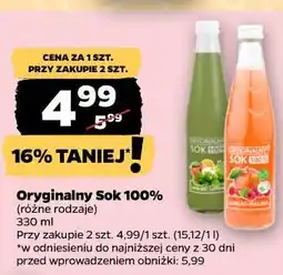 Netto Oryginalny Sok 100% oferta