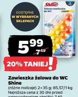 Netto Zawieszka żelowa do WC Shine oferta