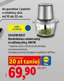 Lidl Rozdrabniacz uniwersalny ze szklaną misą oferta