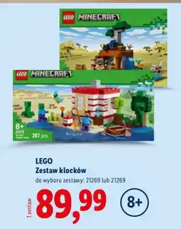 Lidl Zestaw klocków Minecraft oferta