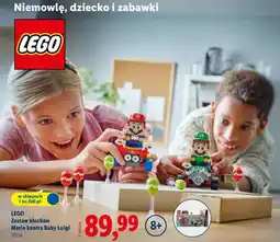 Lidl Zestaw klocków Mario kontra Baby Luigi oferta