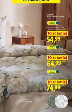 Lidl Pościel satynowa z bawełny oferta