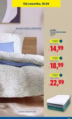 Lidl Prześcieradło dżersejowe z gumką 180-200×200cm oferta