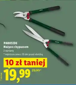 Lidl Nożyce z bypassem, 2 warianty oferta