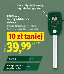 Lidl Solarny odstraszacz zwierząt oferta