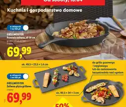 Lidl Żeliwna płyta grillowa oferta