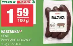 Spar Kaszanka wybrane rodzaje oferta