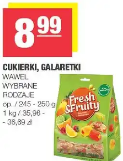 Spar Cukierki, galaretki wybrane rodzaje oferta