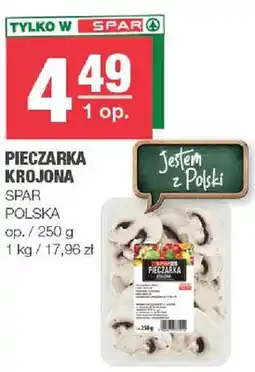 Spar Pieczarka krojona polska oferta