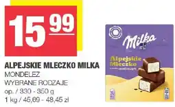 Spar Alpejskie mleczko Milka oferta