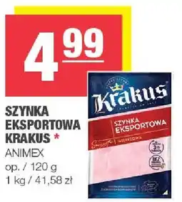 Spar Szynka eksportowa Krakus oferta