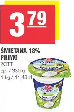 Spar Śmietana 18% Primo oferta