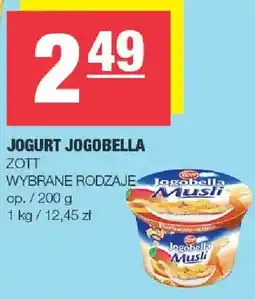 Spar Jogurt Jogobella wybrane rodzaje oferta