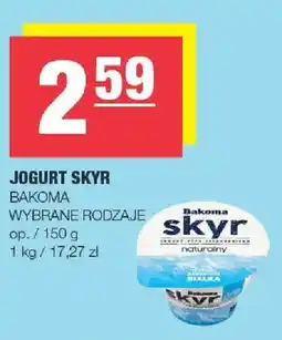 Spar Jogurt skyr wybrane rodzaje oferta
