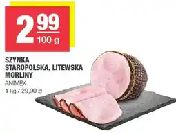 Spar Szynka staropolska, litewska Morliny oferta