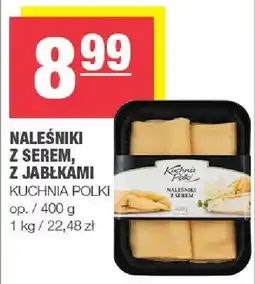 Spar Naleśniki z serem, z jabłkami oferta