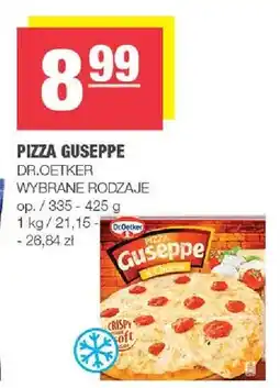 Spar Pizza Guseppe wybrane rodzaje oferta