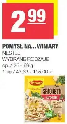 Spar Pomysł na... winiary wybrane rodzaje oferta