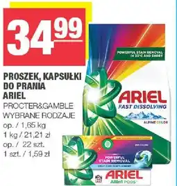 Spar Proszek, kapsułki do prania Ariel oferta