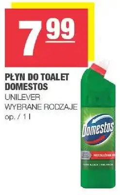 Spar Płyn do toalet Domestos wybrane rodzaje oferta