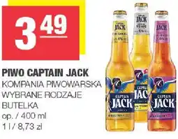 Spar Piwo Captain Jack butelka wybrane rodzaje oferta