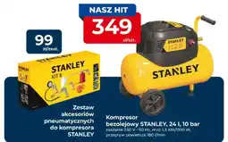 Mrówka Kompresor bezolejowy STANLEY, 24 l, 10 bar oferta