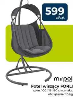 Mrówka Fotel wiszący Forli oferta