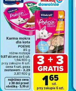 Carrefour Vitakraft Karma dla kota Poesie oferta