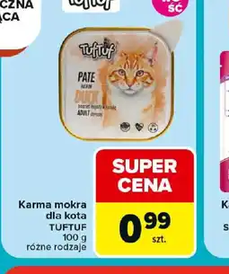 Carrefour Karma mokra dla kota Tuftuf oferta