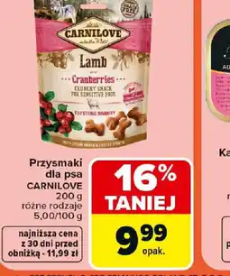 Carrefour Przysmaki dla psa Carnilove oferta