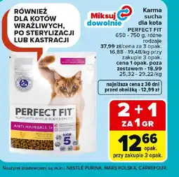 Carrefour Perfect Fit karma sucha dla kota oferta
