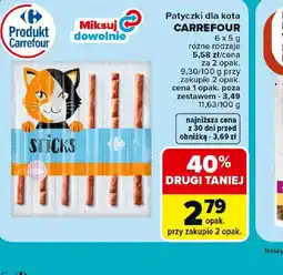Carrefour Carrefour Patyczki dla kota oferta