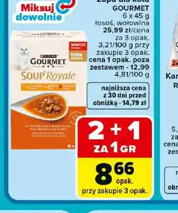 Carrefour GOURMET Zupa dla kota oferta