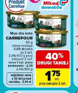 Carrefour Mus dla kota Carrefour oferta