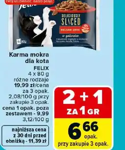 Carrefour Purina Felix karma mokra dla kota oferta