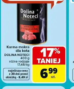 Carrefour Dolina Noteci karma mokra dla kota oferta