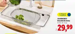 Lidl SILVERCREST Durszlak do zlewu oferta