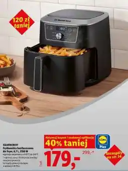Lidl SILVERCREST Frytkownica beztłuszczowa Air Fryer oferta