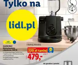 Lidl SILVERCREST Robot planetarny z blenderem, 1000 W oferta