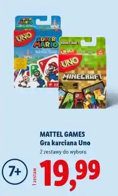 Lidl MATTEL GAMES Gra karciana Uno oferta