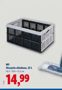 Lidl W5 Skrzynia składana, 32 L oferta