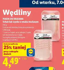 Lidl PIKOK Schab lub szynka oferta