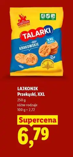 Lidl Lajkonik Przekąski XXL oferta